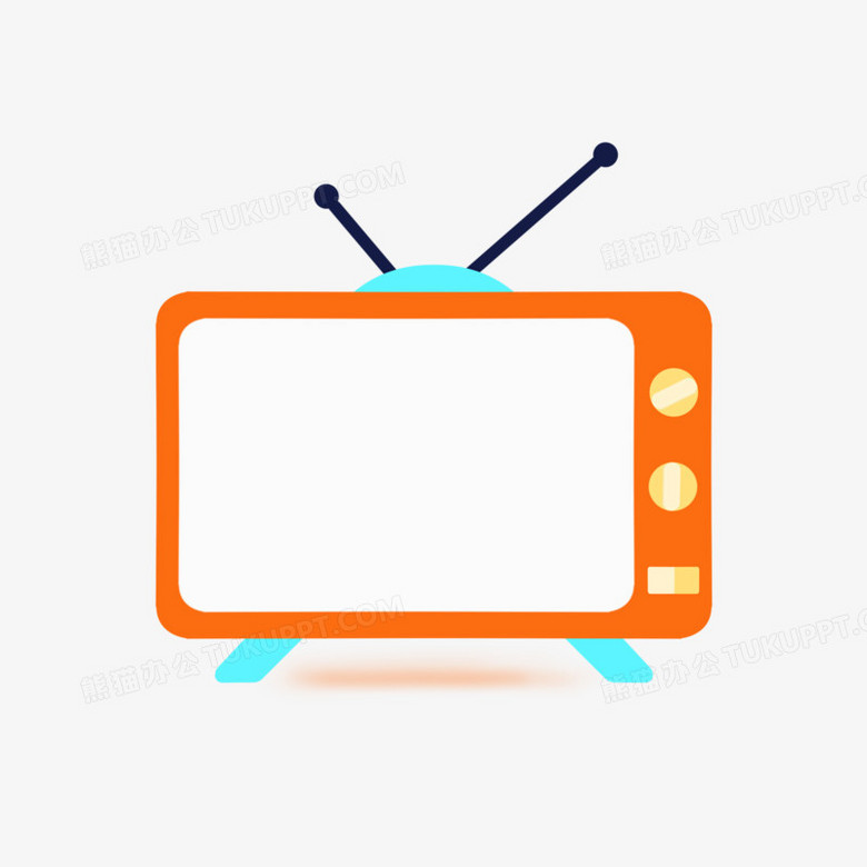 卡通电视机免抠PNG素材 免费下载与创意应用指南